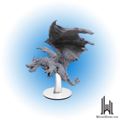 Pathfinder Unpainted Adult Adamantine Dragon